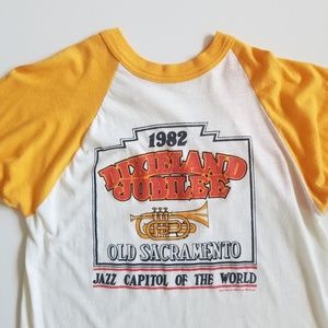Vintage 80s 50/50 blend Tshirt